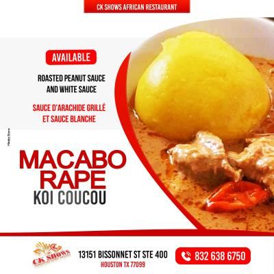 CK shows - African Restaurants
